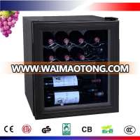 15 Bottles Compressor glass door Refrigerated custom wine coolers JC-46