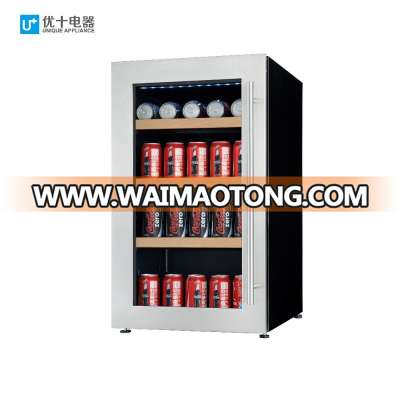 118L, 139 cans, free-standing beer cooler bar fridge electronic can chiller VI40B