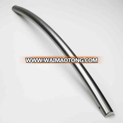 Stainless steel handle for refrigerator door