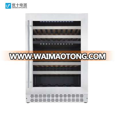 137L, 51bottles, built-in wine refrigerator compressor wine cooler wine cabinet